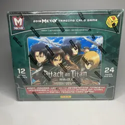 Attack on Titan Booster Box New Sealed 2018 Panini Metax Trading Card Game tcg 613297916079 - Image 1
