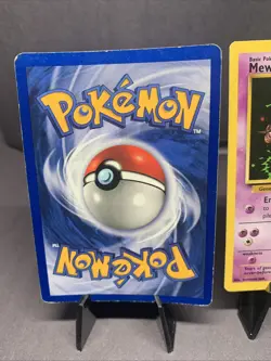 Pokemon TCG Mewtwo 2 Card Lot Base Set Holo & Black Star Promo 14 VTG 1999 WOTC - Image 4