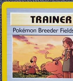 1st Ed. Pokemon Breeder Fields - Neo Revelation - #62/64 - Vintage Pokemon Card - Image 2