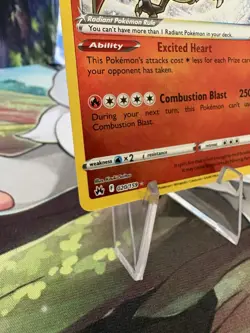 Pokemon TCG Radiant Charizard Crown Zenith Holo Card 020/159 NM Condition - Image 3