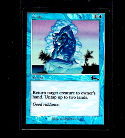 MAGIC - MTG 1999 SNAP(FOIL) - URZA'S LEGACY - MAGIC THE GATHERING CARD - BLUE - Image 1