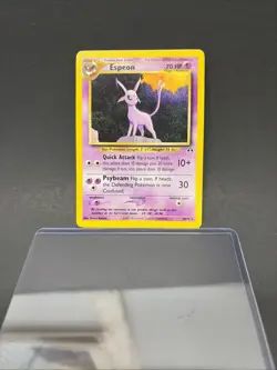 Espeon (20) Neo Discovery #20/75 Non Holo Rare Pokemon Card- LP - Image 1