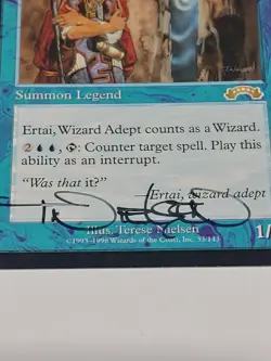MTG Ertai, Wizard Adept - Exodus - Image 4