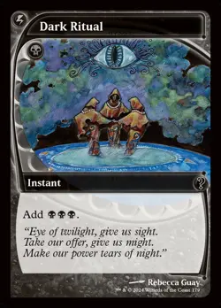 MTG Magic 1 x Dark Ritual x 1 - Mystery Booster 2 - Future Sight Frame - [2/2] - Image 1