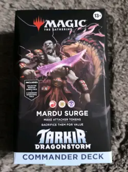 MTG Tarkir : Dragonstorm Commander Deck - Mardu Surge / Neu & OVP - Image 1