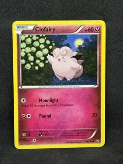 CLEFAIRY 69/111 2014 Pokemon XY Furious Fists TCG HP - Image 1