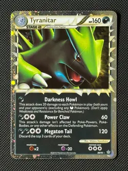 Pokemon Cards Tyranitar 88/95 HGSS Unleashed Rare PRIME - Image 1