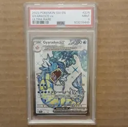 Pokemon Gyarados ex 225/198 PSA 9 Ultra Rare Holo SV01 Scarlet & Violet - Image 1