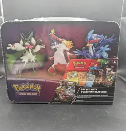 POKEMON TCG Fall 2023 Collectors Chest Lunchbox Tin Charizard 6 Booster Packs - Image 2