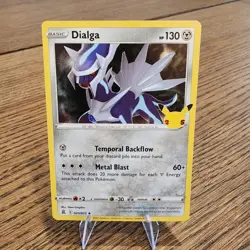 #020/025 Dialga Holo Rare - Pokemon TCG Celebrations 25th Anniversary 2021 - NM - Image 1