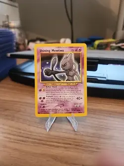SHINING MEWTWO 2002 POKEMON NEO DESTINY TRIPLE RARE HOLO 109/105 - Image 1