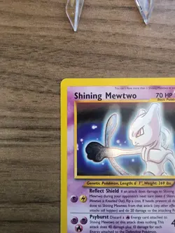 SHINING MEWTWO 2002 POKEMON NEO DESTINY TRIPLE RARE HOLO 109/105 - Image 5