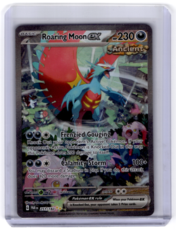 Roaring Moon ex 251/182 Pokemon Paradox Rift SIR Special Illustration Rare NM - Image 1
