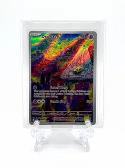 DROWZEE 2023 Pokemon TCG SV01 Scarlet & Violet #210/198 ILLUSTRATION RARE HOLO - Image 3