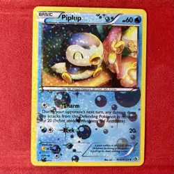 Piplup RC6/RC25 Legendary Treasures Radiant Collection Holo Pokemon Car - Image 1