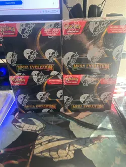 Factory Sealed Pokemon Mega Evolution Enhanced Booster Box Brand New With Topper - Image 1