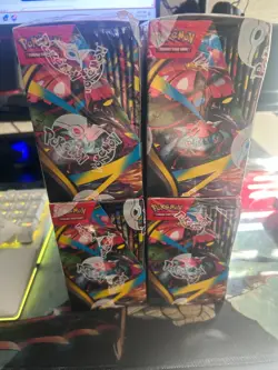 Factory Sealed Pokemon Mega Evolution Enhanced Booster Box Brand New With Topper - Image 3