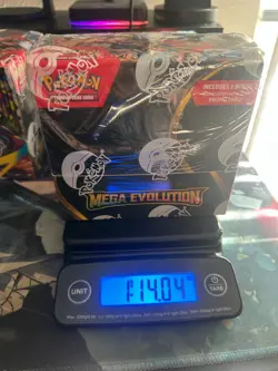 Factory Sealed Pokemon Mega Evolution Enhanced Booster Box Brand New With Topper - Image 5