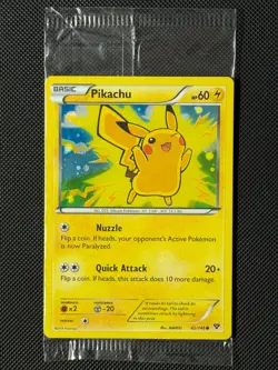 Pokemon Cards Pikachu 42/146 Holo XY SEALED Common Promo - Image 1