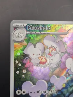 Pokemon TCG Maushold Scarlet & Violet Paldea Evolved 226/193 ILLUSTRATION RARE - Image 3