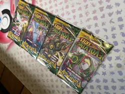 Pokemon- Evolving Skies - Booster Pack Art Set- 4 Packs- New & Sealed - Image 2