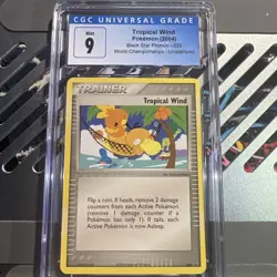 🔥Pokemon Tropical Wind World Championship 2004 Promo 026 PSA 9 MINT - Image 1