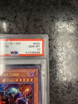 2003 DCR YU-GI-OH! VAMPIRE LORD #000 💎 PSA 10 - Image 2