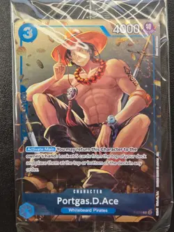 Portgas.D.Ace (Tin Pack Set Vol. 2) PR One Piece Promotion Cards P-074 NM - Image 1