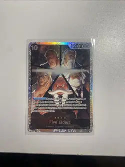 One Piece - Five Elders SR Holo - OP13 Carrying on His Will - OP13-082 - Image 1
