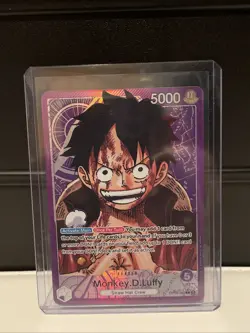 Monkey.D.Luffy (Alt Art) OP05-060 ENG Awakening of the New Era. One Piece TCG - Image 1