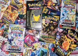 Pokemon Lot of 12 Sealed Random Booster Packs of Pokemon Cards Destined Rivals! - Image 1