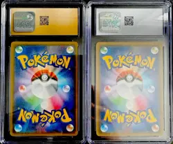 Pokemon CGC Graded Charizard Tag Bolt Holo Japanese 2018 Lot of 2 Cards - Image 2