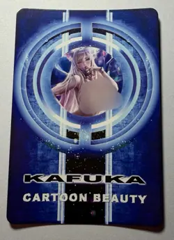 SEXY HEROINE WAIFU Ahri LEAGUE OF LEGENDS ACG PREMIUM HOLOFOIL CARD NM - Image 2