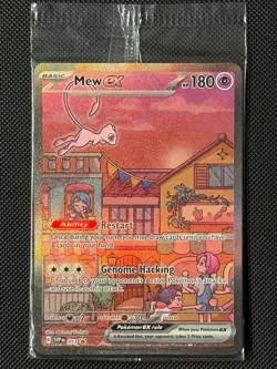 Pokemon Cards Mew ex SVP 053 SEALED Scarlet & Violet Promo - Image 1