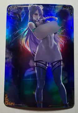 SEXY HEROINE WAIFU Kai’sa LEAGUE OF LEGENDS ACG PREMIUM HOLOFOIL CARD NM - Image 1