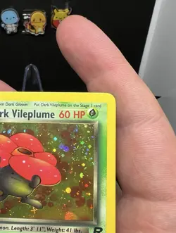 1st Edition Dark Vileplume 13/82 Holo Team Rocket WOTC Pokemon Single Card - Image 5