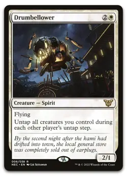 1x Drumbellower Commander: Kamigawa: Neon Dynasty Regular MTG Card - Image 1