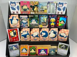 Pokemon Lot of Cards and Stickers All Snorlax #143 Snorlax Only Lot of 23 - Image 4