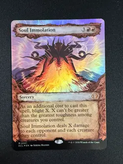 Soul Immolation (SHOWCASE FOIL) - Lorwyn Eclipsed (MTG) NM - Image 1