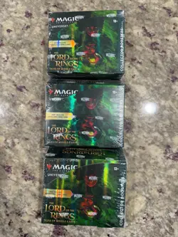 SEALED The Lord of The Rings Tales of Middle Earth collector booster box - 12Pks - Image 2