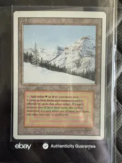 Magic: The Gathering Taiga (revised edition) Dual Land - Image 1