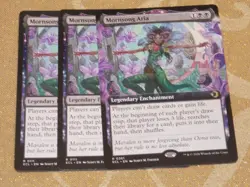 MTG Mornsong Aria x3 Rare Lorwyn Eclipsed Extended Art x1 NM Low S&H - Image 1