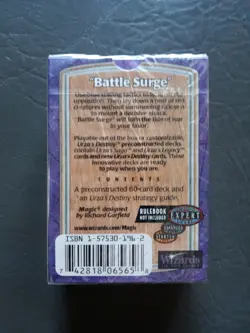 Mtg Urza's Destiny Battle Surge PreConstructed Deck Sealed Magic: the Gathering - Image 2