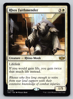 Rhox Faithmender - Commander: Tarkir Dragonstorm - Image 1