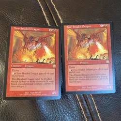 2x MTG Two-Headed Dragon - Mercadian Masques #221 - Image 1