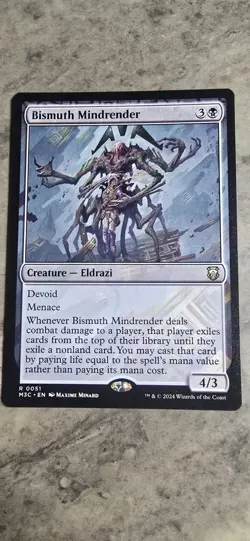 Bismuth Mindrender Commander: Modern Horizons 3 Regular Creature Rare MTG NM - Image 1