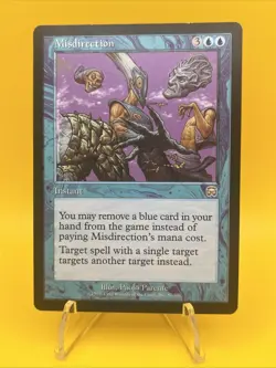 Misdirection (Mercadian Masques - MMQ) Vintage MTG - Moderate Play - Image 1
