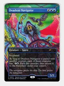 MTG: Deadeye Navigator (Rainbow Foil) | Secret Lair Drop Series 902 NM - Image 1
