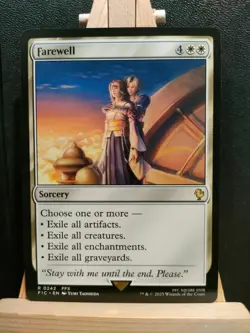 Farewell - Final Fantasy Commander - Rare - NM (see pics) MTG - Image 1