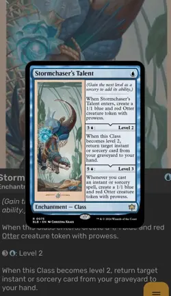 Stormchaser's Talent Bloomburrow Regular - Image 1